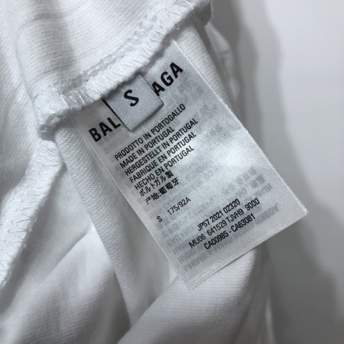 Ba*len*cia*ga caps destroyed hoodies white