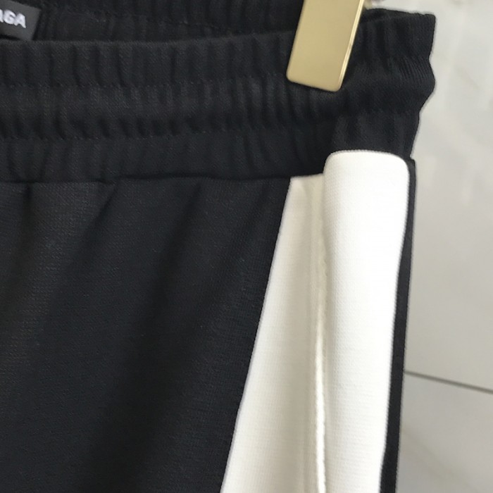 Ba*len*cia*ga stripe tracksuit pants black