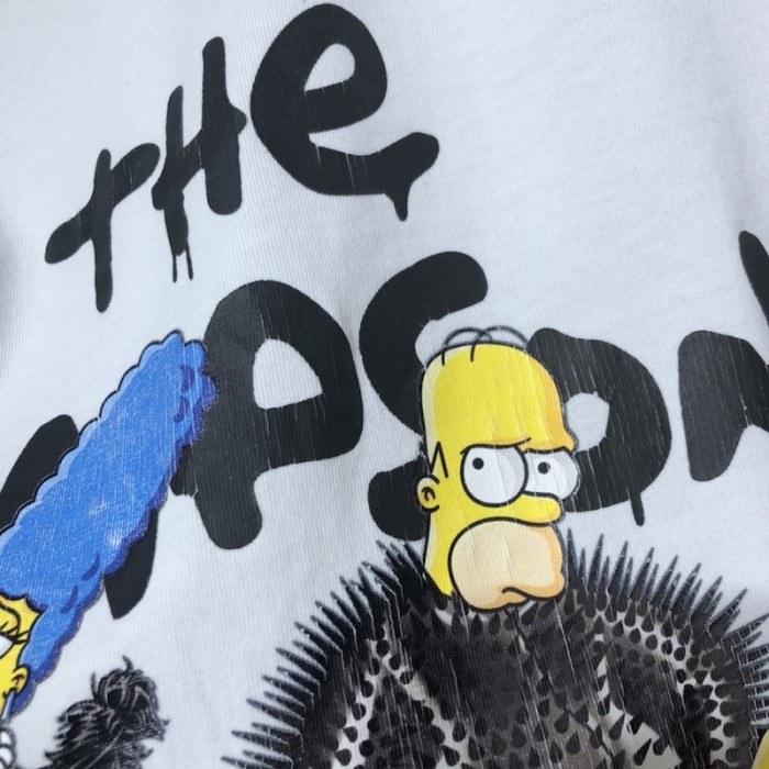 Ba*len*cia*ga the simpsons tm & © 20th tel*v*sion sweatershirt wide fit in white