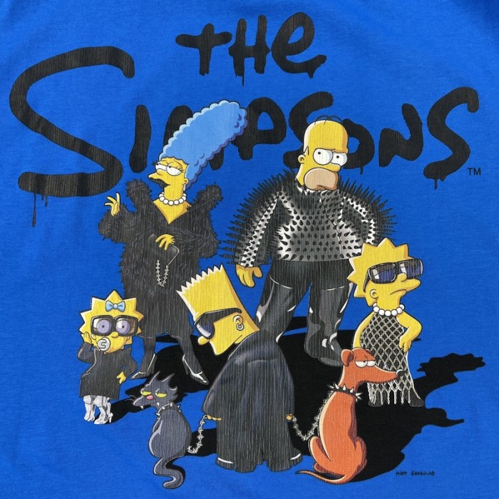 Ba*len*cia*ga the simpsons tm & © 20th tel*v*sion t-shirt oversized in blue