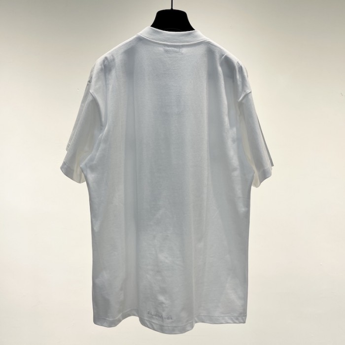 Ba*len*cia*ga the simpsons tm & © 20th tel*v*sion t-shirt oversized in white
