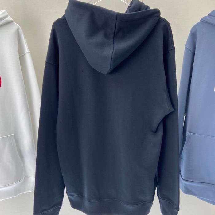 Ba*len*cia*ga uniform large fit hoodies black