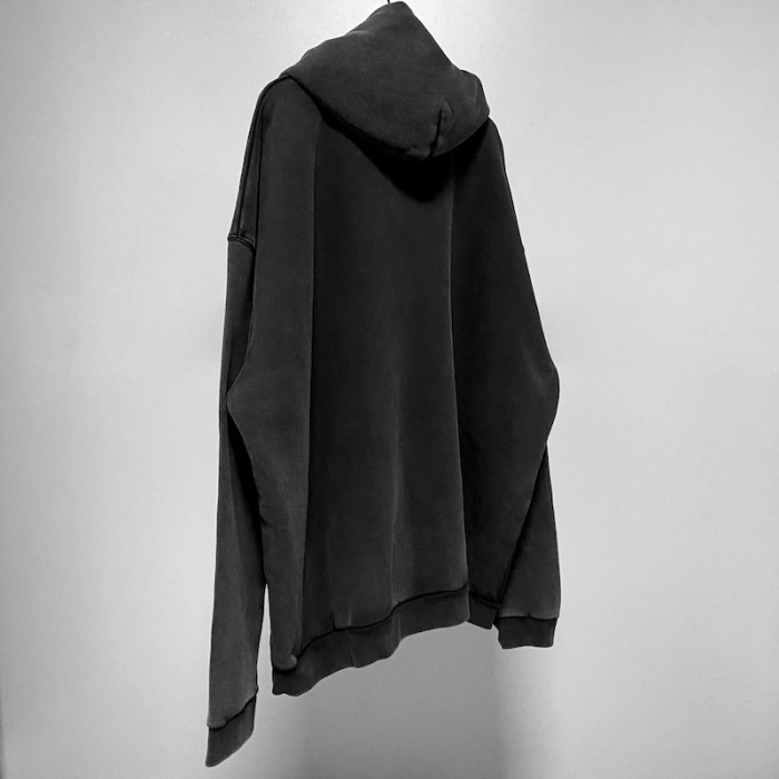 Ba*len*cia*ga xxxl hoodie large fit in black