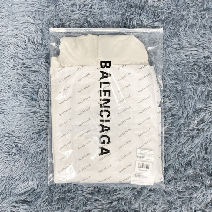 Ba*len*cia*ga xxxl hoodie large fit in white