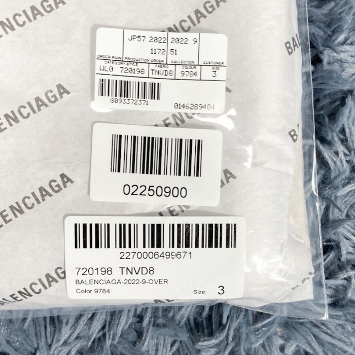 Ba*len*cia*ga xxxl hoodie large fit in white