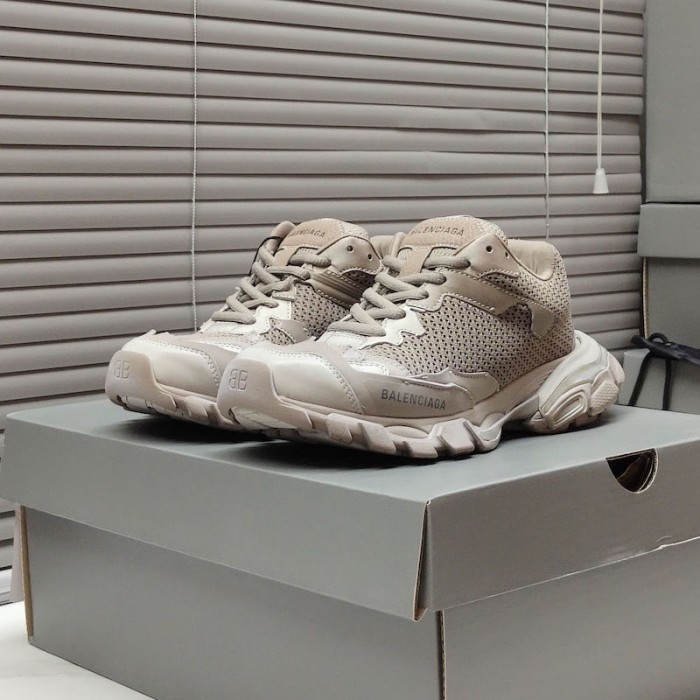 Ba*len*cia*ga track.3 trainers in brown
