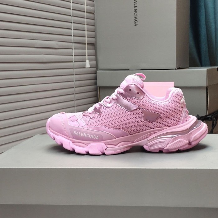Ba*len*cia*ga track.3 trainers in pink