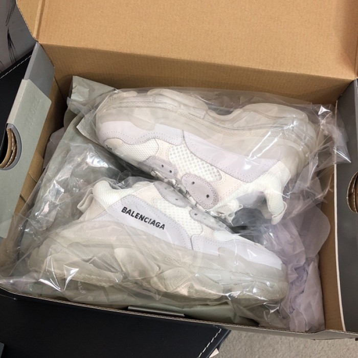 Ba*len*cia*ga triple s sneakers white