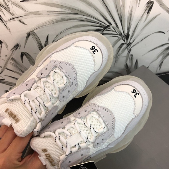Ba*len*cia*ga triple s sneakers white