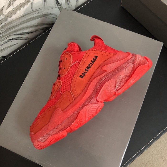 Ba*len*cia*ga triple s sneakers red