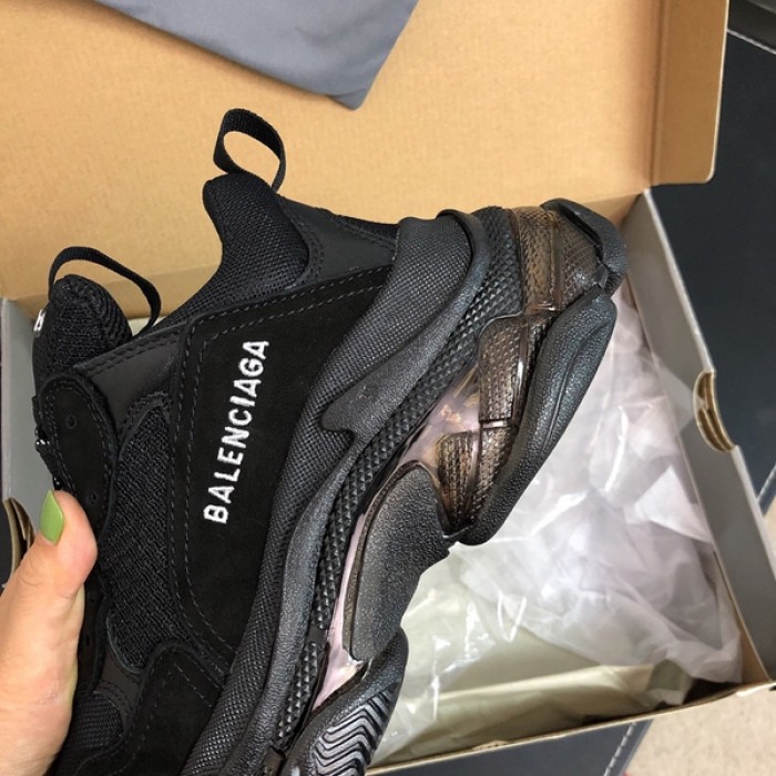 Ba*len*cia*ga triple s sneakers black