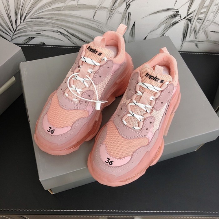 Ba*len*cia*ga triple s sneakers pink