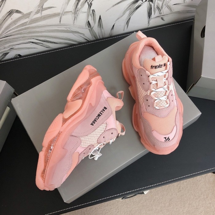 Ba*len*cia*ga triple s sneakers pink