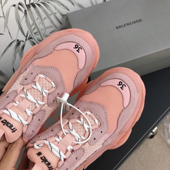 Ba*len*cia*ga triple s sneakers pink