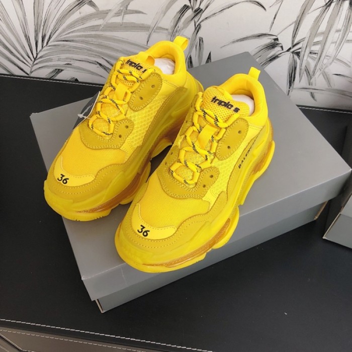 Ba*len*cia*ga triple s sneakers yellow