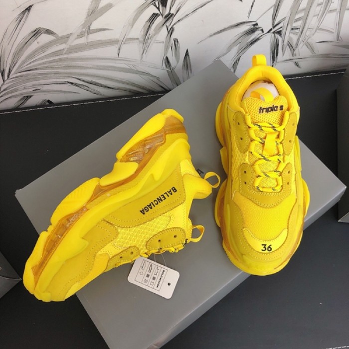 Ba*len*cia*ga triple s sneakers yellow