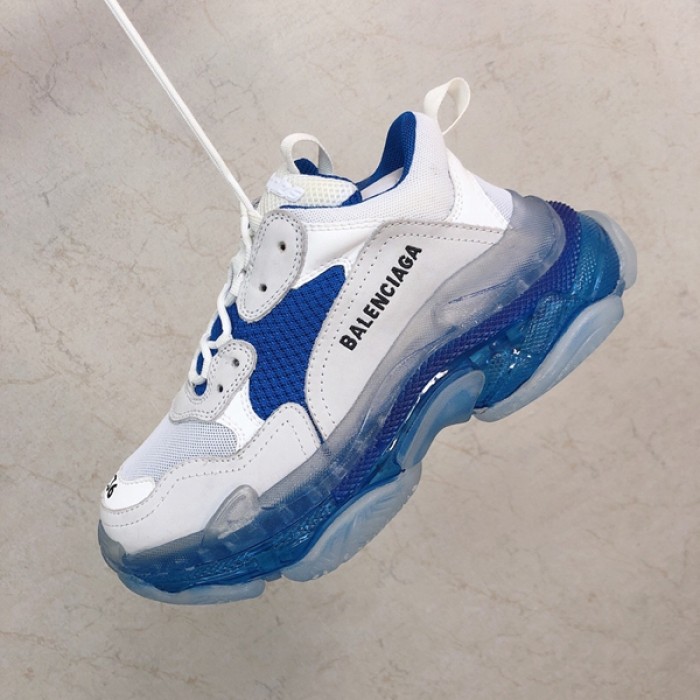 Ba*len*cia*ga triple s sneakers blue white