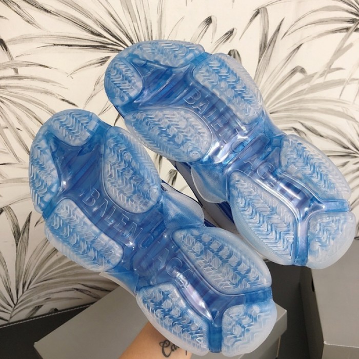 Ba*len*cia*ga triple s sneakers blue white