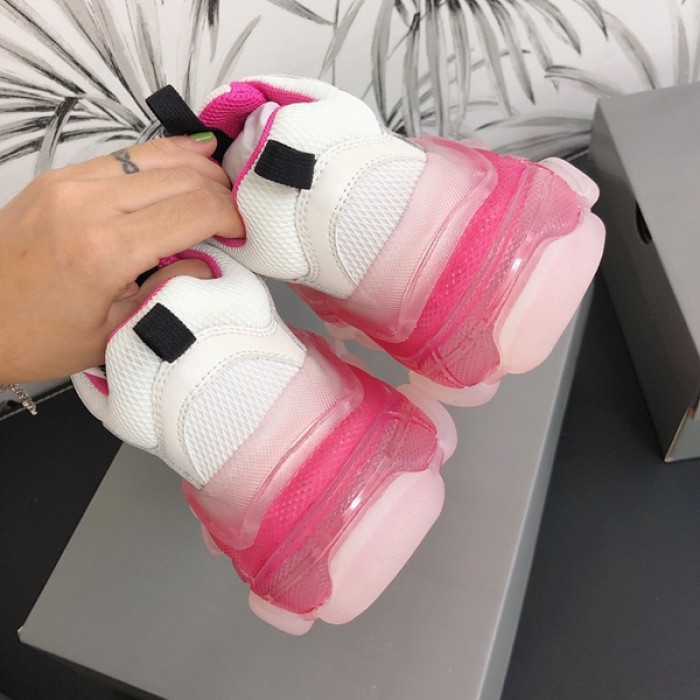 Ba*len*cia*ga triple s sneakers pink white