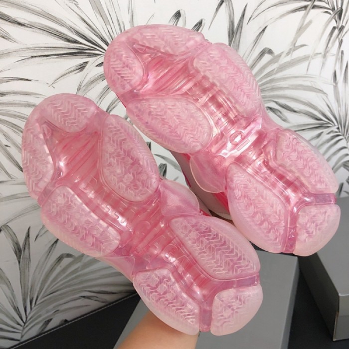 Ba*len*cia*ga triple s sneakers pink white