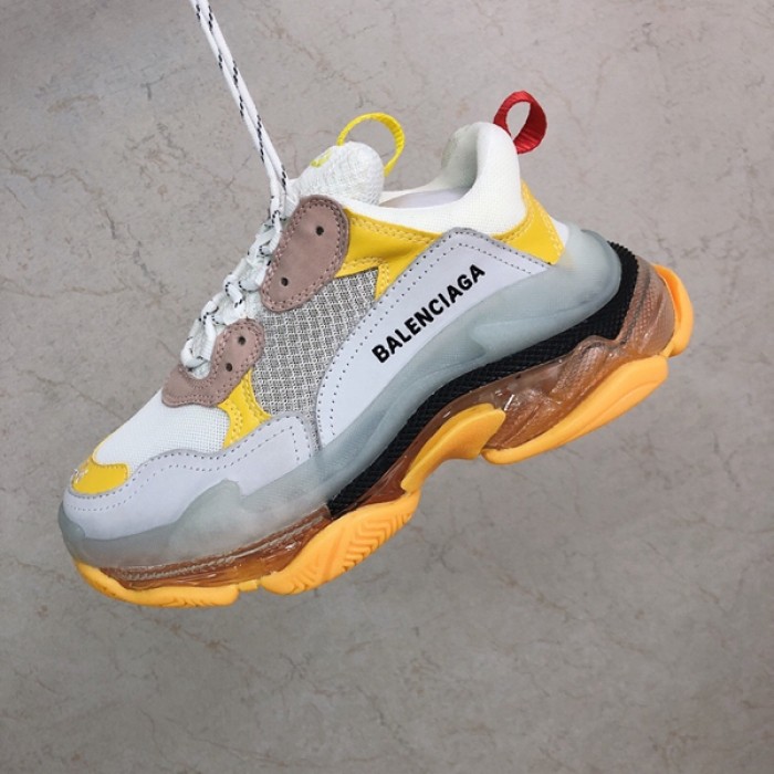 Ba*len*cia*ga triple s sneakers yellow white