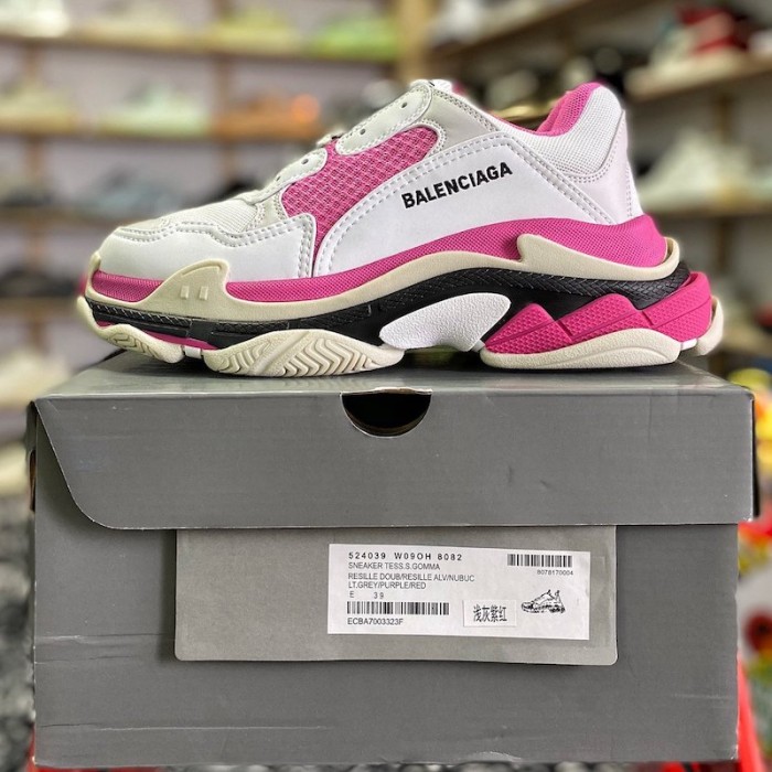 Ba*len*cia*ga triple s sneaker grey / rose
