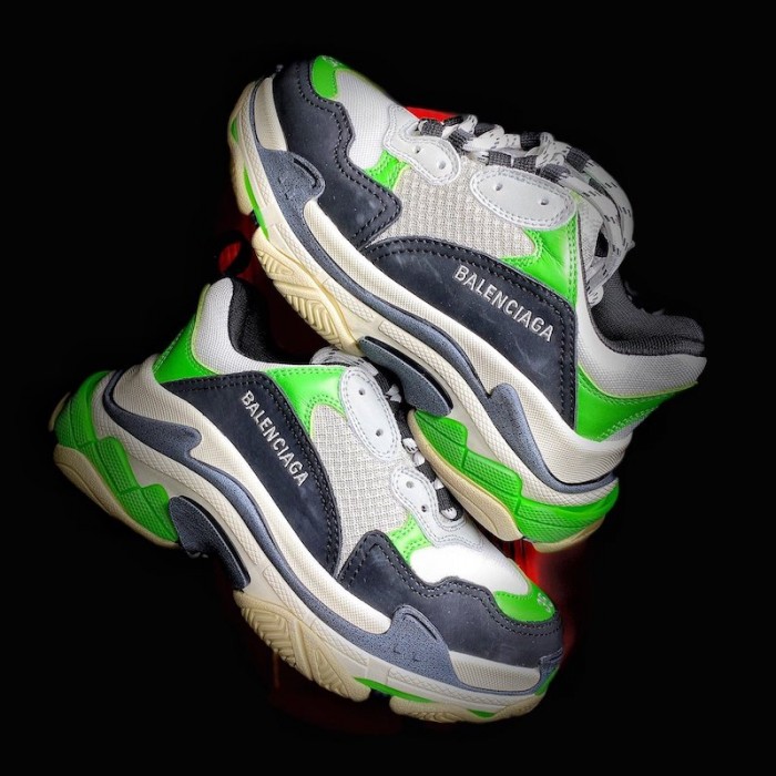 Ba*len*cia*ga triple s sneaker black / green