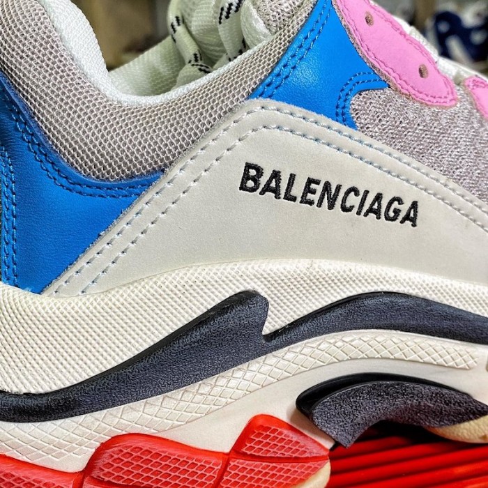 Ba*len*cia*ga triple s sneaker grey / pink / blue