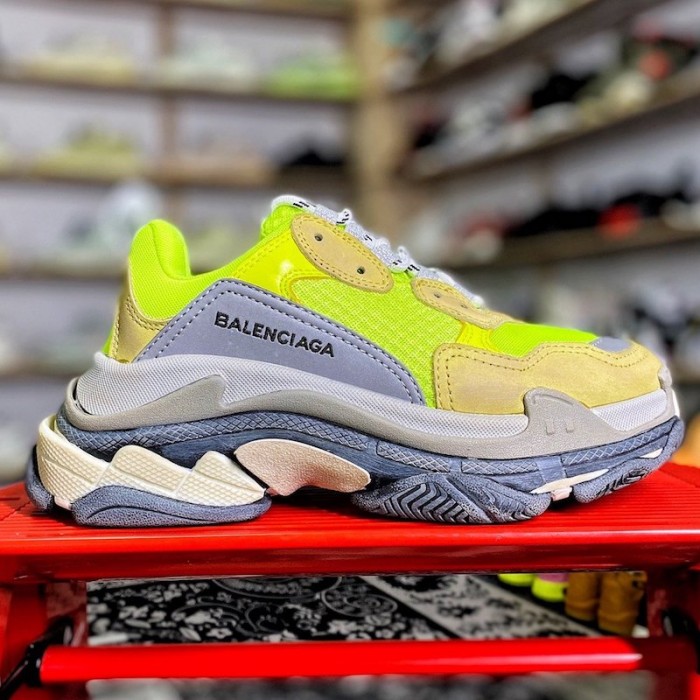 Ba*len*cia*ga triple s sneaker grey / green