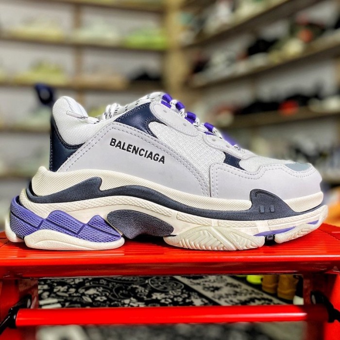Ba*len*cia*ga triple s sneaker white / dark blue