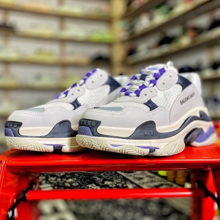 Ba*len*cia*ga triple s sneaker white / dark blue