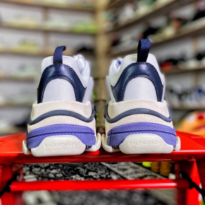 Ba*len*cia*ga triple s sneaker white / dark blue