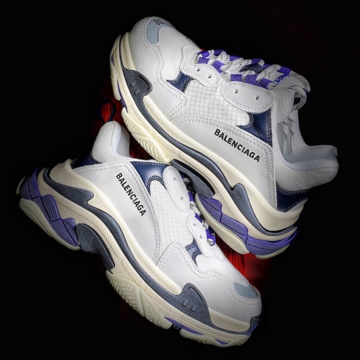 Ba*len*cia*ga triple s sneaker white / dark blue