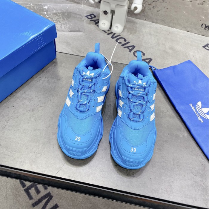 Ba*len*cia*ga / ad*s triple s sneaker in blue