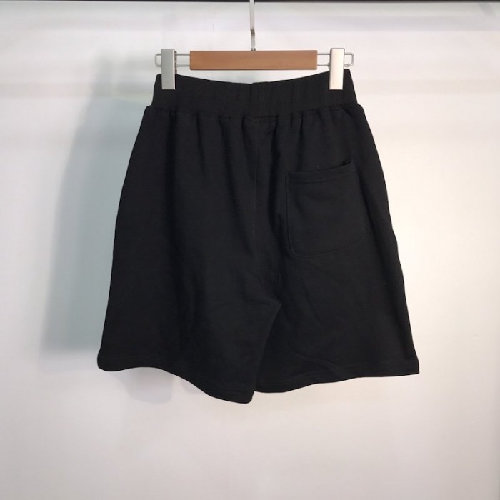 Bape 1st Camo Shark Sweat Short Black