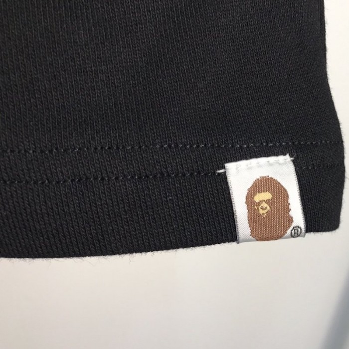 Bape 1st Camo Shark Sweat Short Black