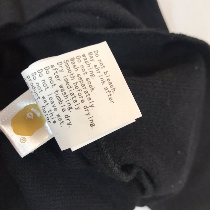 Bape 1st Camo Shark Sweat Short Black/Black