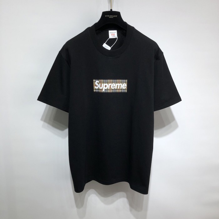 Sup*e x bbr box logo t shirt black