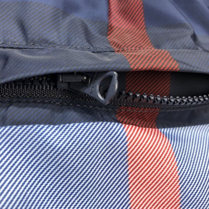 BUR Check Drawcord Swim Shorts Blue