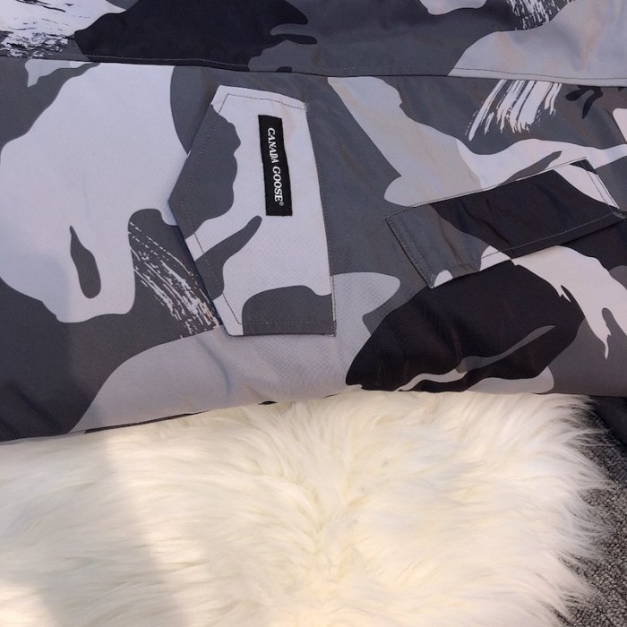 CA Goose Carson Parka Camo Grey