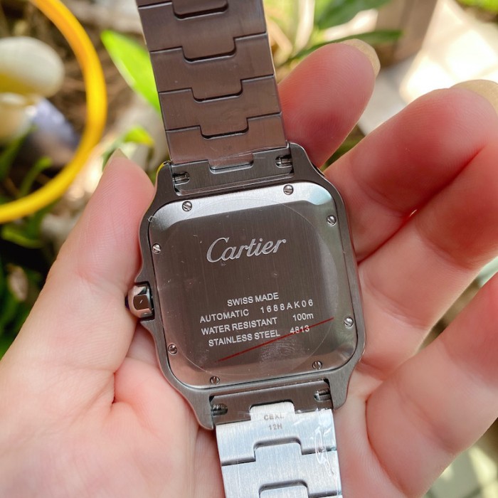 Santos de Cartier watch Oystersteel 39mm men