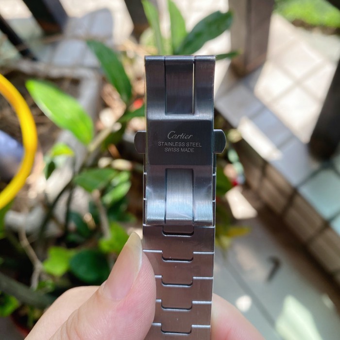 Santos de Cartier watch Oystersteel 39mm men