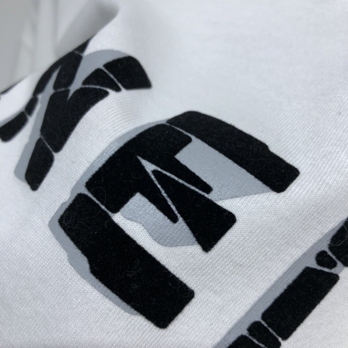 CC Logo Cotton T shirt White
