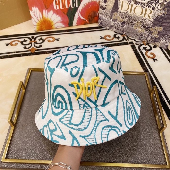 D*or and shawn bucket hat blue