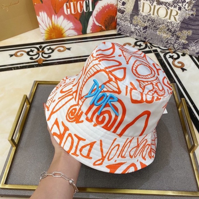D*or and shawn bucket hat orange