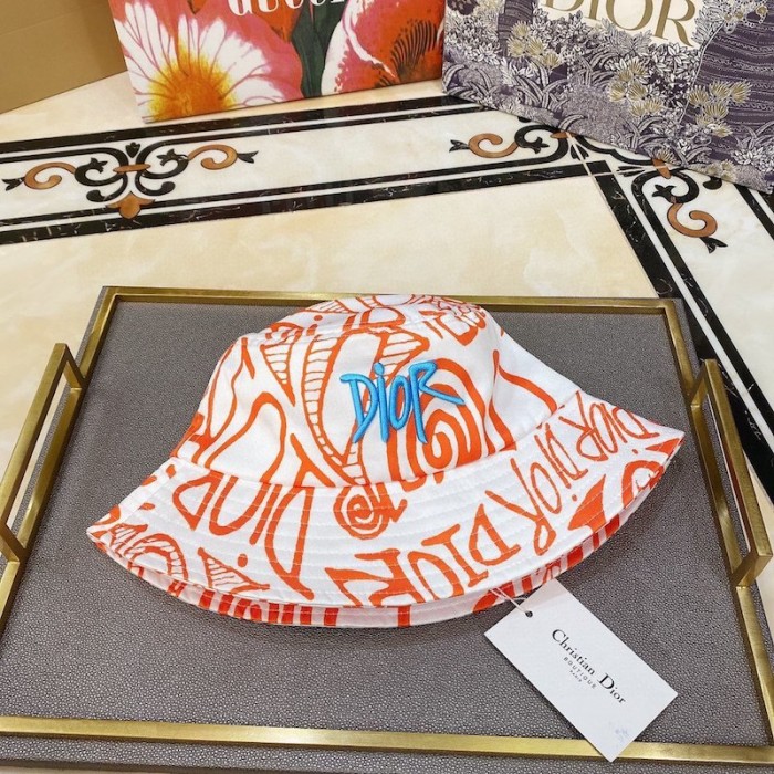 D*or and shawn bucket hat orange