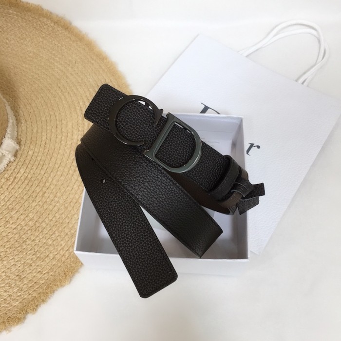 D*or men''s montaigne reversible leather belt 35mm black / brown