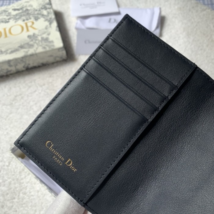 D*or passport cover oblique canvas blue