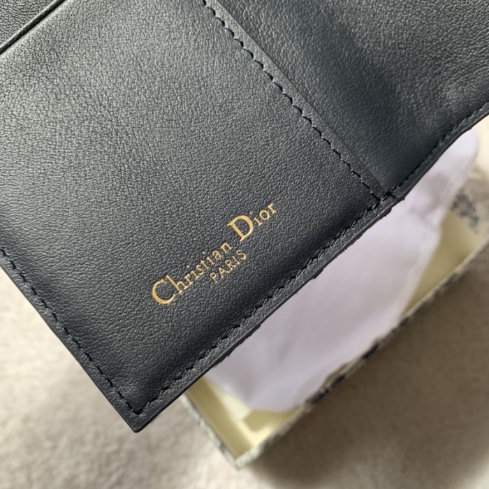 D*or passport cover oblique canvas blue