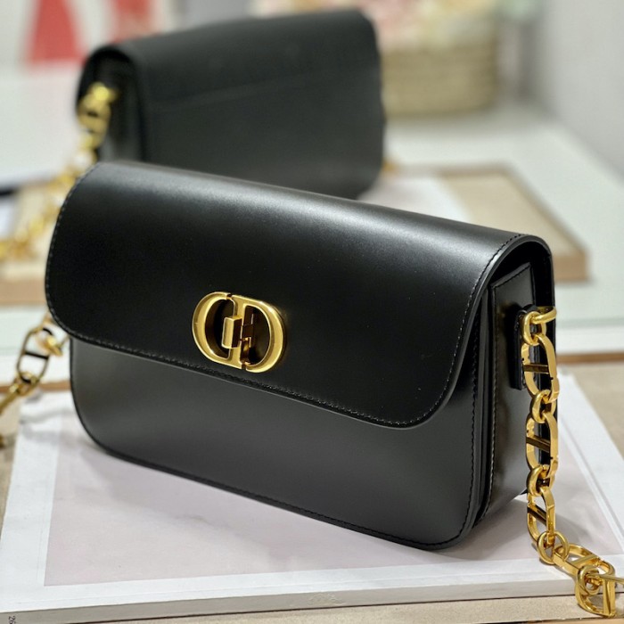 D*or 30 montaigne avenue bag black box calfskin